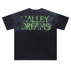 Dark Reaper Wings Pattern T-shirt #V2918