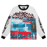 Sunset Drift Layered Long Sleeve T-Shirt