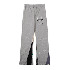 . Painted Flare Sweat Pants
