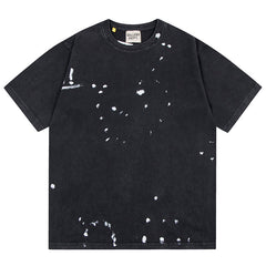 .Spray Paint Printed T-shirt