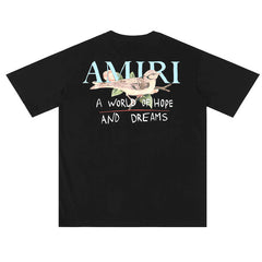Bird Pattern T-Shirt