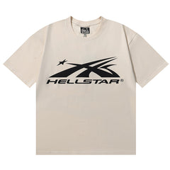 Logo Printed T-Shirt Apricot