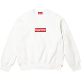 25SS Washed Box Logo Crewneck Sweatshirts