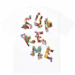 Colorful Letter Print T-Shirt