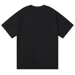 Logo Pattern Print T-Shirt