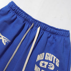 Logo Printed Short Blue