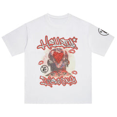 Studios Portrait Flame Love Print T-Shirt