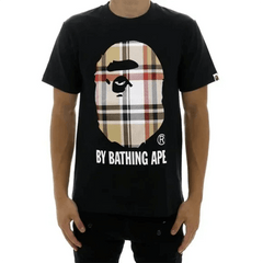 Plaid Head by Bathing Tee