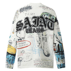 Printed Long Sleeve T-Shirt