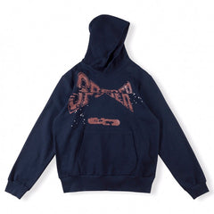 Cropped Hoodie Blue
