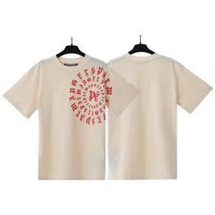 Men's Pink Vertigo Pa Cotton T-Shirt