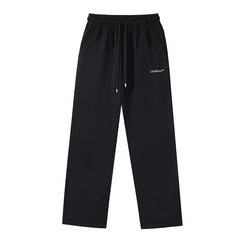 Arrow Printed Trousers Straight Loose Casual Pants #1067