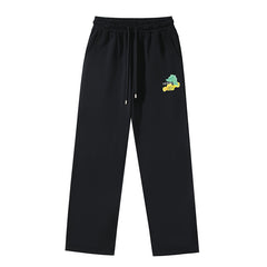 Arrow Printed Trousers Straight Loose Casual Pants #1071