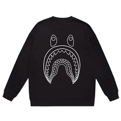 Head Pattern Print Sweatshirt