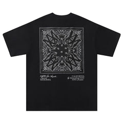 Printed Cotton Crewneck T-Shirt