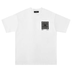 Printed Cotton Crewneck T-Shirt