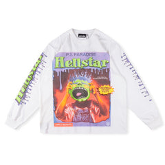 Horror Book Longsleeves T-shirt