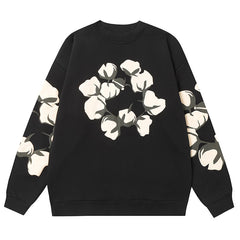 Kapok Pattern Printed Sweatshirts