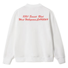 Hollywood Box Logo Crewneck Sweatshirts