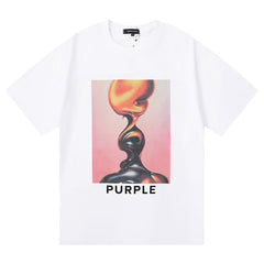 Logo Pattern Print T-Shirt