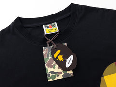 Side Big Head T-Shirt Black