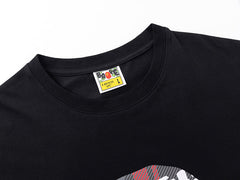 Stroke Camo By Bathing Big Head T-Shirt