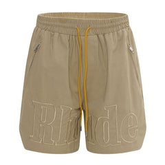 logo-print drawstring swim Shorts