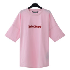 Drop-Shoulder Cotton T-Shirt