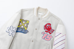 WO Varsity Bomber Jacket
