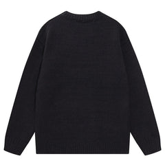 Letter Logo Knitted Sweater