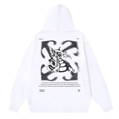 Logo Drawstring Hoodie