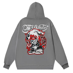 Logo Drawstring Hoodie
