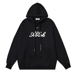 Logo Drawstring Hoodie