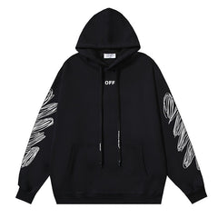 Logo Drawstring Hoodie