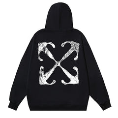 Logo Drawstring Hoodie