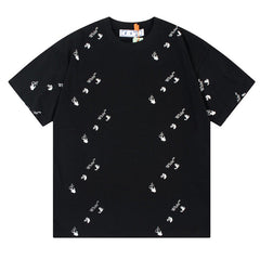Swimming Man Logo-Print T-Shirt