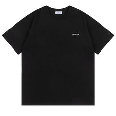 3D Letter Pattern T-Shirts