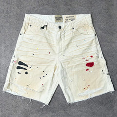 . Flea Carpenter distressed-effect shorts