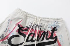 X Takashi Murakami  Graff Sweatshort