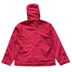 Nylon Hooded Track Jacket