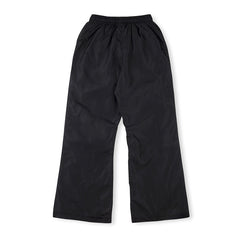 Nylon Hooded Track  Pants “Black”