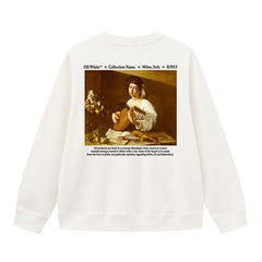 Off White Caravaggio Lute Slim Sweatshirts