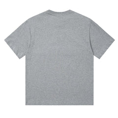 Newspaper Graphic Print T-shirt #V1201