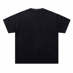 Dog Pattern Rhinestone Tee