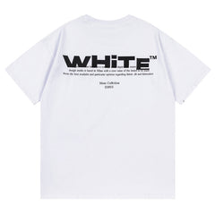 Logo Pattern Printed T-Shirt