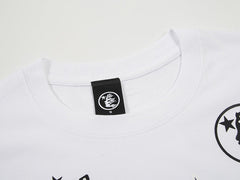 Personality geometric pattern casual printed T-shirt