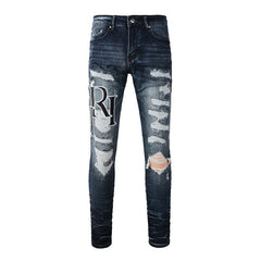 Patchwork Jeans #1324