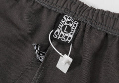 Logo Foam Printing Pant-Brown #8309