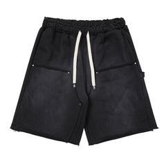 Embroidered Washed Short #G001