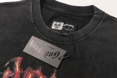 Skull Print T-shirt #G6167